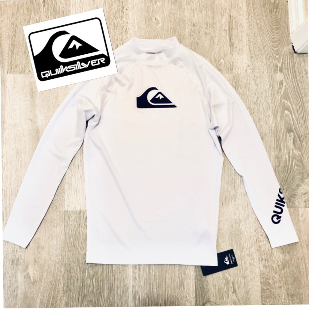 Slightly Damaged New Quiksilver Rash Guard